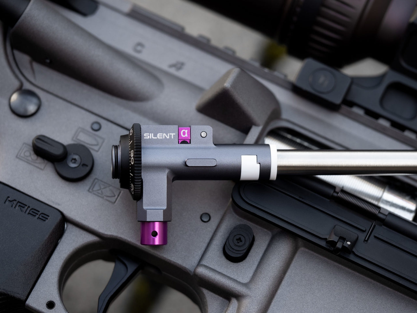 Silent Industries CNC hop-up chamber ALPHA M4/16 AEG/HPA