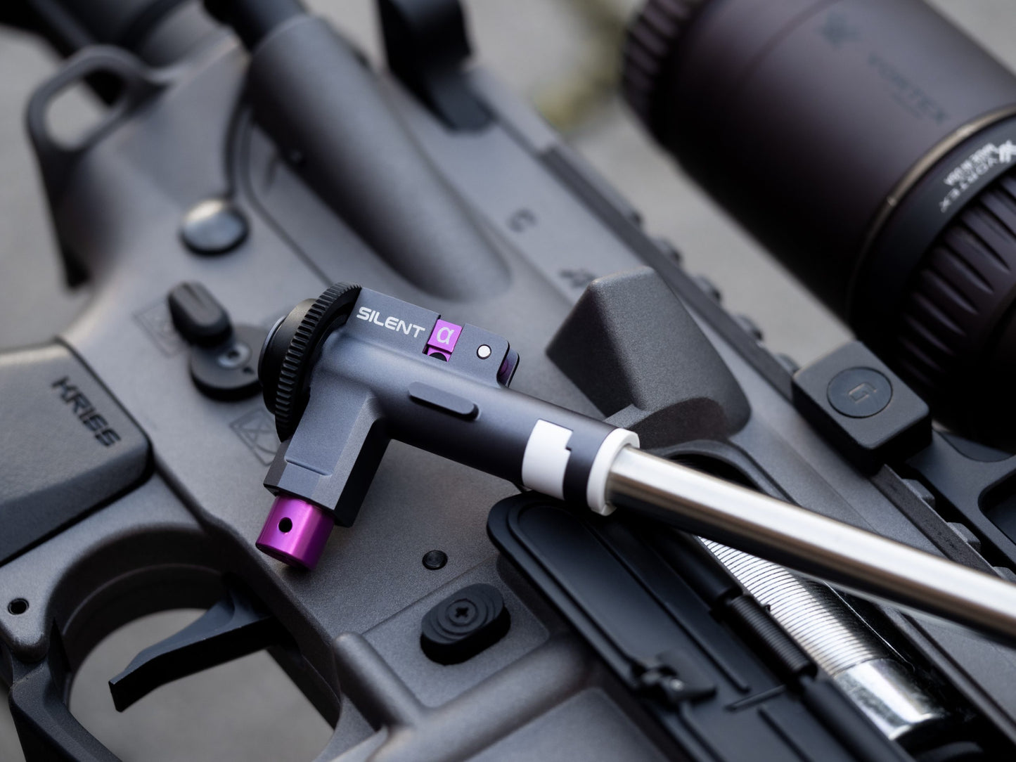 Silent Industries CNC hop-up chamber ALPHA M4/16 AEG/HPA