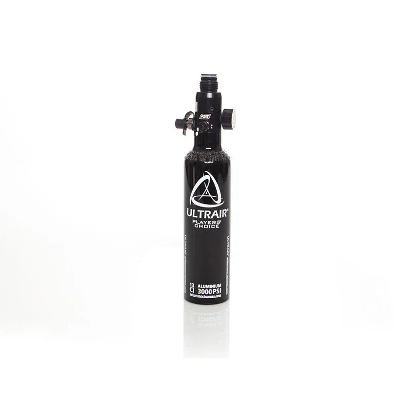 Ultrair HPA bakas, 0,2 litro, 13ci, 3000 psi, aliuminis, įsk. reguliatorius