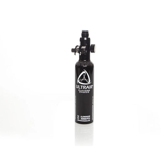 Ultrair HPA bakas, 0,2 litro, 13ci, 3000 psi, aliuminis, įsk. reguliatorius