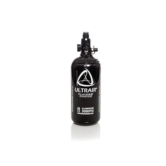 Ultrair HPA bakas, 0,8 litro, 48ci, 3000 psi, aliuminis, įsk. reguliatorius