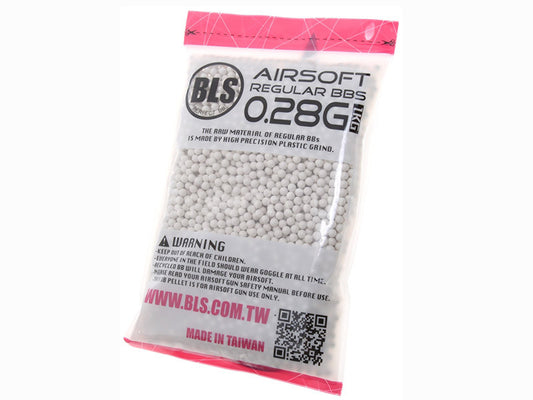 20x BLS Precision pellets 0,28g, 3500 BBs - White (box)