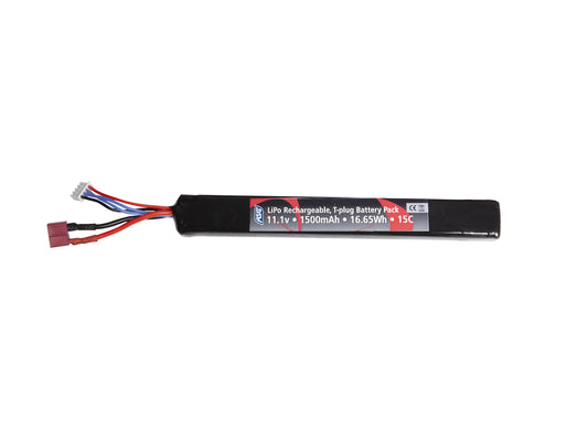 Li-Pol battery ASG 11,1V 1500mAh, 15C - Stick