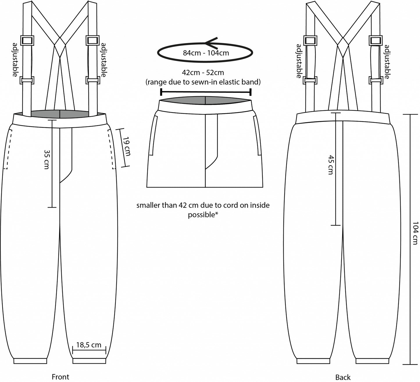 3D Ghillie Suit – Pants - Amber