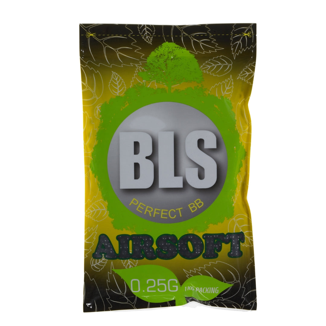 BLS BIO pellets 0,25g, 4000 BBs - Black